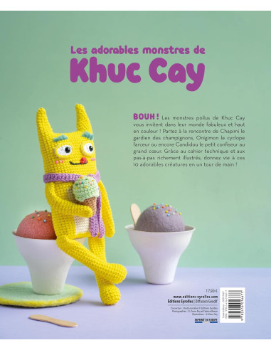 Libro los adorables monstruos de Khuc Kay