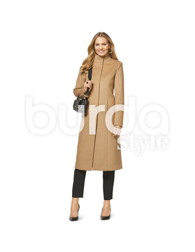 Patrón de abrigo y chaqueta - Burda 6461
