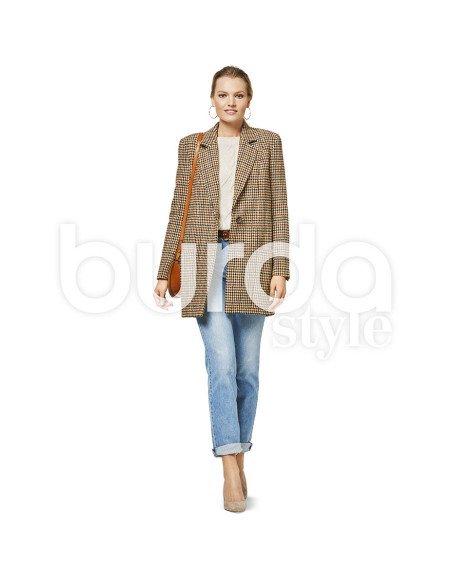 Patrón de chaqueta - Burda 6463