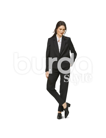 Patrón de chaqueta - Burda 6463