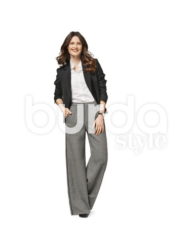 Patrón de pantalón - Burda 6470