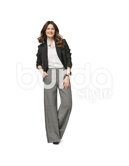 Patrón de pantalón - Burda 6470