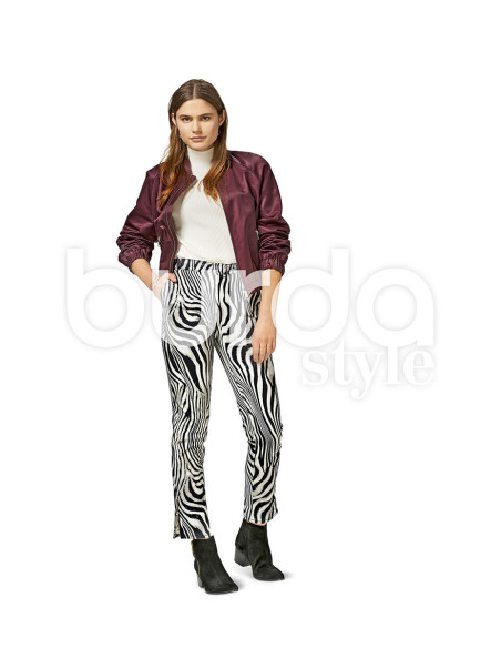 Patrón de chaqueta - Burda 6478