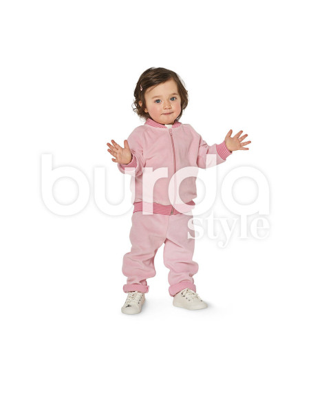 Patrón de chaqueta - Burda 9349