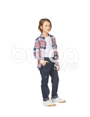 Patrón de pantalón - Burda 9354