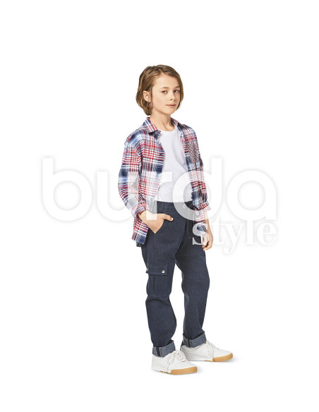 Patrón de pantalón - Burda 9354