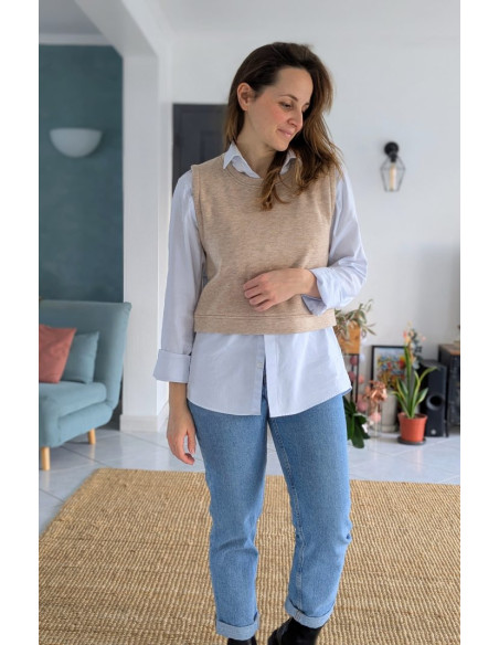 Patron de pull Jerzey - Anna Rose patterns