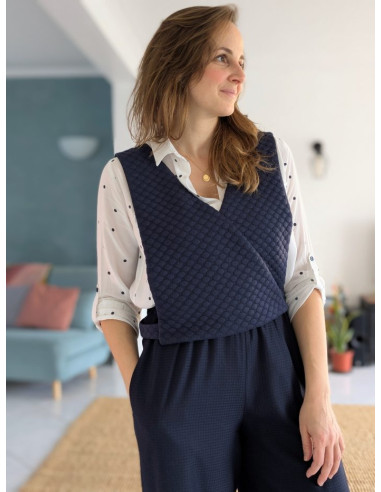 Patron de pull Jerzey - Anna Rose patterns
