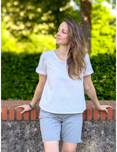 Patrón de top Lunne - Anna Rose patterns