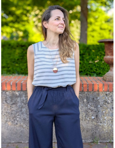 Patrón de top Lunne - Anna Rose patterns