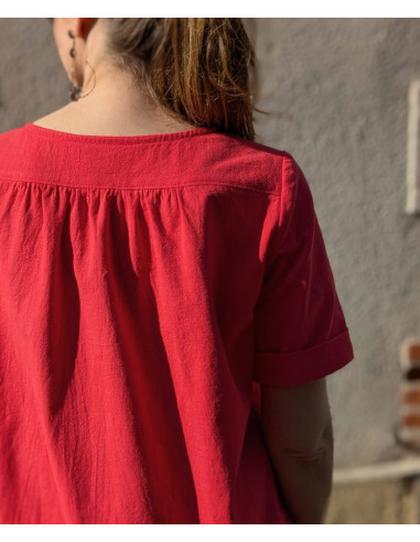 Patrón de top Lunne - Anna Rose patterns