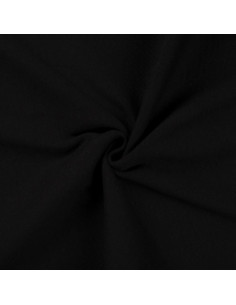 Tejido de punto ribeteado - Negro