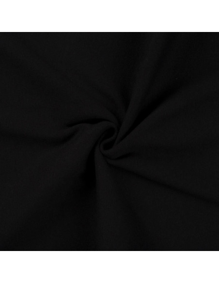 Tejido de punto ribeteado - Negro
