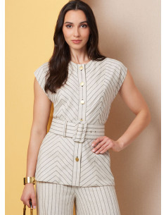 Patrón de top - Butterick 7028