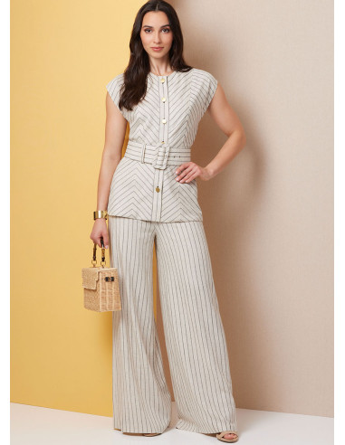 Patrón de top - Butterick 7028