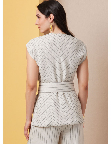 Patrón de top - Butterick 7028