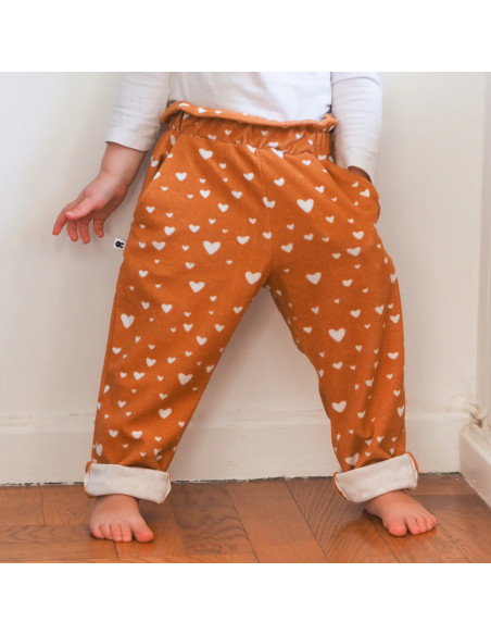 Patron de pantalon et short bébé New-York - Ikatee