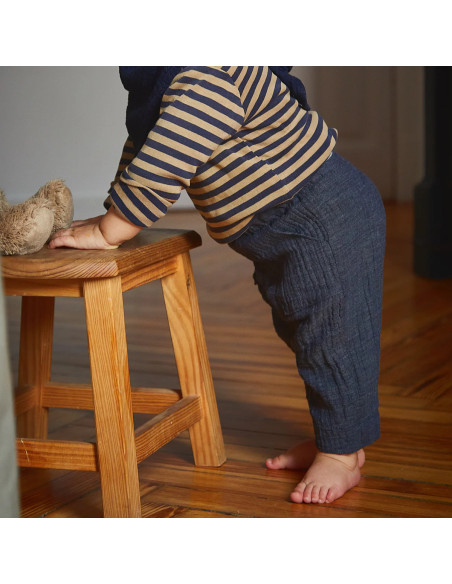 Patron de pantalon et short bébé New-York - Ikatee