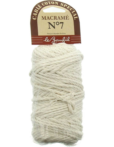 Algodón especial macramé n°7