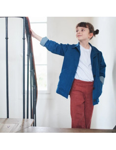 Patrón de parka, abrigo y chaqueta infantil Sam Kids - Ikatee 2