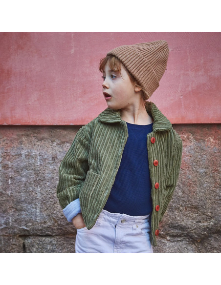 Patrón de parka, abrigo y chaqueta mixta Sam Kids - Ikatee