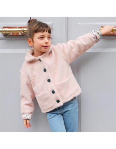 Patrón de parka, abrigo y chaqueta mixta Sam Kids - Ikatee