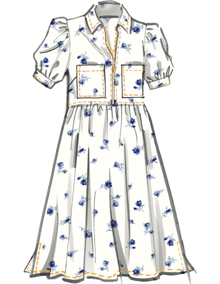 Patron de robe - McCall's 8553