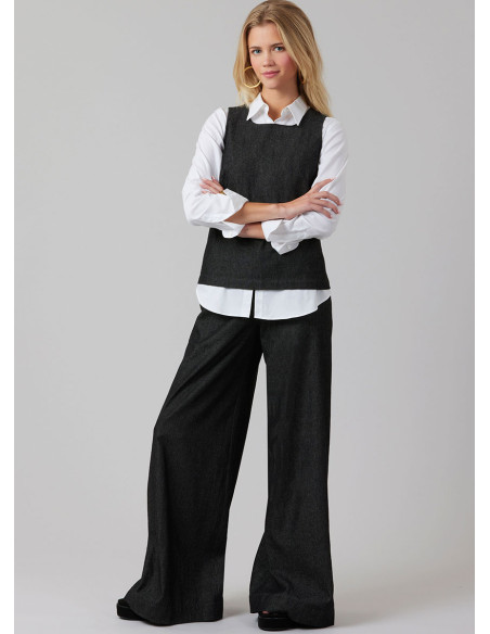 Patrón de blusa y vestido - McCall's 8562