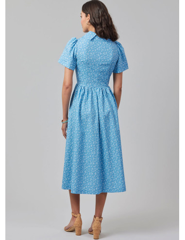 Patrón de blusa y vestido - McCall's 8569