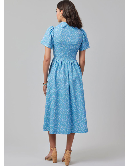 Patrón de blusa y vestido - McCall's 8569