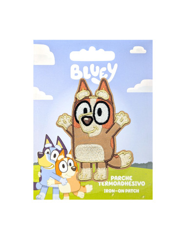 Parche bordado Bluey - Bingo feliz