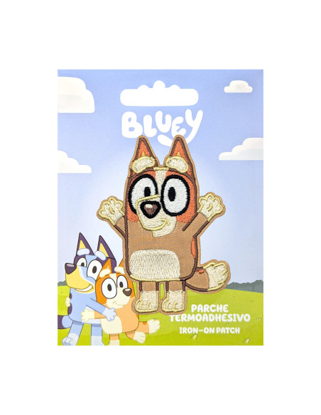 Parche bordado Bluey - Bingo feliz
