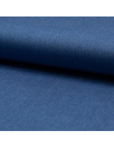 Tejido de viscosa chambray - Azul medio