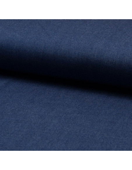 Tejido de viscosa chambray - Azul vaquero