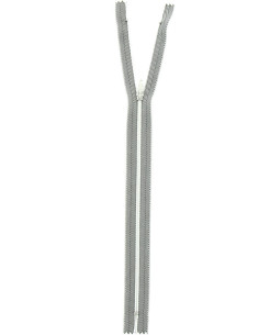 Cremallera de nylon para jeans - Negro