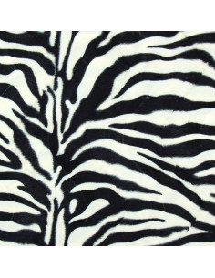 Tejido efecto piel de animal - Cebra