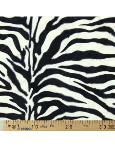 Tejido efecto piel de animal - Cebra 2