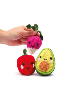 Kit de crochet amigurumi - Mis verduras 2