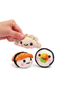 Kit de crochet amigurumi - Mis sushis 2