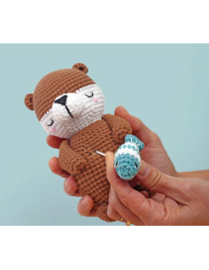 Kit de crochet amigurumi - Nutria musical 2