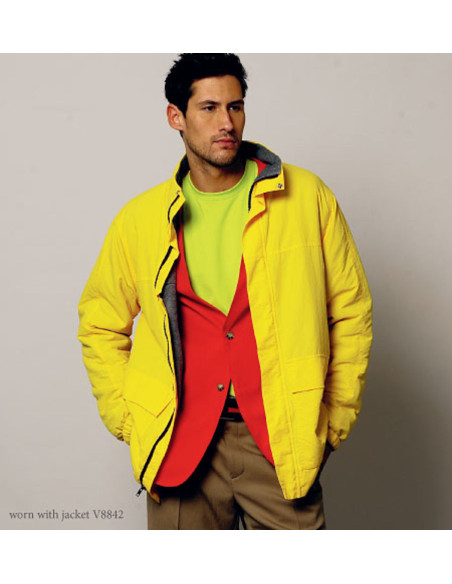Patrón de chaqueta, pantalón corto y pantalón - Vogue 8890
