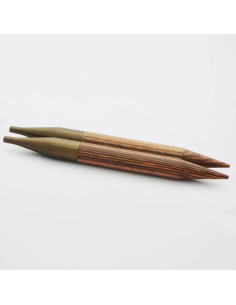 Puntas de agujas de madera KnitPro Ginger