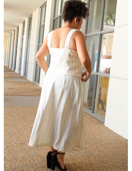Patrón de blusa y falda - Know Me 2107