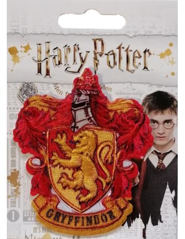 Parche termoadhesivo de Harry Potter - Escudo de Gryffindor