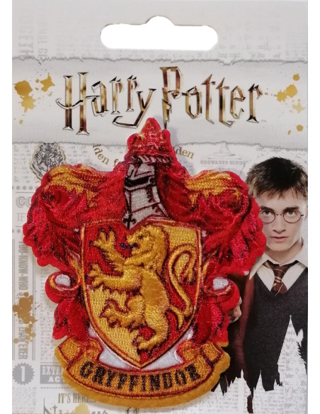 Parche termoadhesivo de Harry Potter - Escudo de Gryffindor