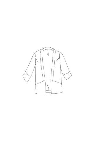 Patrón de chaqueta Sable - Maison Fauve