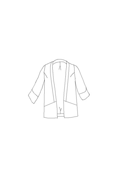 Patrón de chaqueta Sable - Maison Fauve