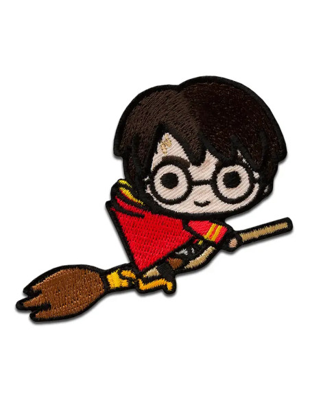 Parche termoadhesivo de Harry Potter - Harry en su escoba