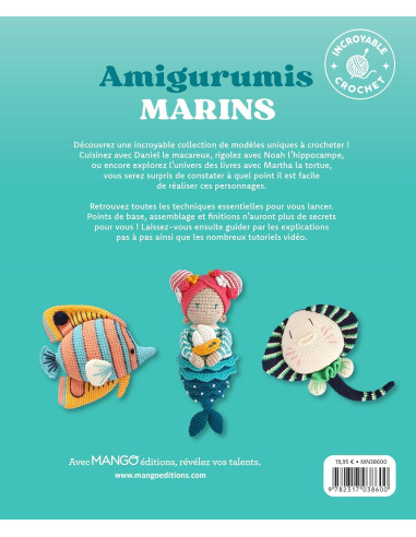Libro de amigurumis marinos
