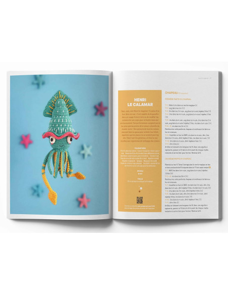 Libro de amigurumis marinos